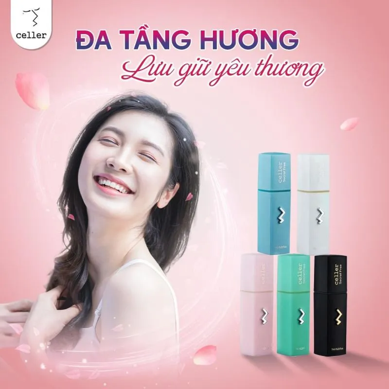 Tinh Dầu Nước Hoa Đa Năng Hàn Quốc CELLER Secret Free, thơm lâu 72h, diệt khuẩn, khử mùi, cân bằng PH, dung tích 7ml